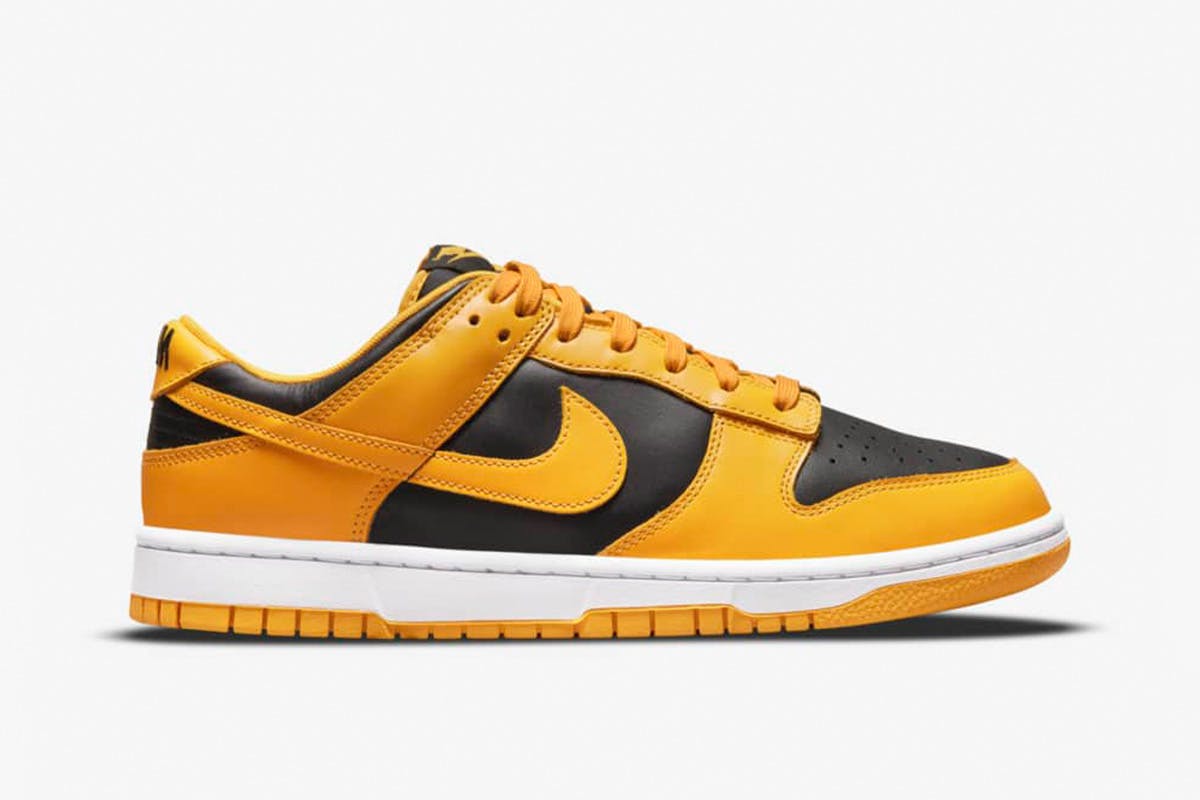 nike dunk low goldenrod stockx